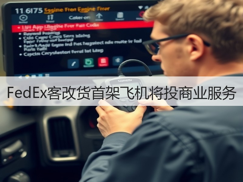 FedEx客改货首架飞机将投商业服务