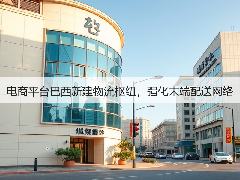 电商平台巴西新建物流枢纽，强化末端配送网络