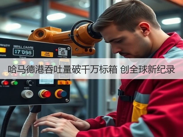哈马德港吞吐量破千万标箱 创全球新纪录(图2)