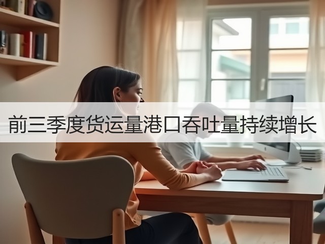 前三季度货运量港口吞吐量持续增长(图3)