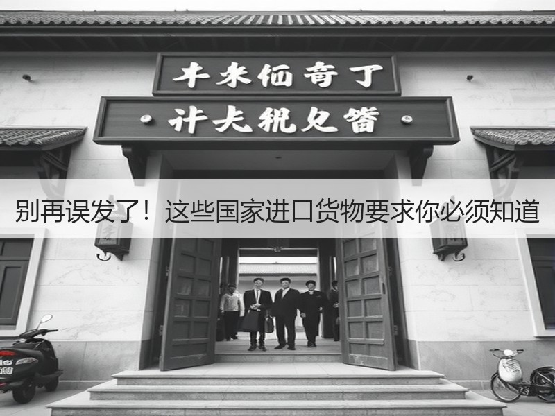 别再误发了！这些国家进口货物要求你必须知道