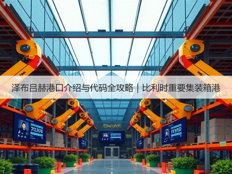 泽布吕赫港口介绍与代码全攻略｜比利时重要集装箱港