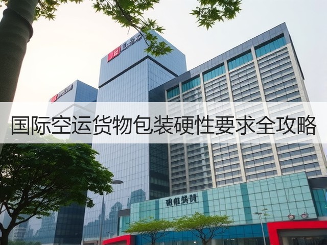 国际空运货物包装硬性要求全攻略(图2)