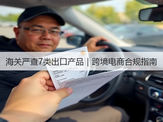 海关严查7类出口产品｜跨境电商合规指南(图2)
