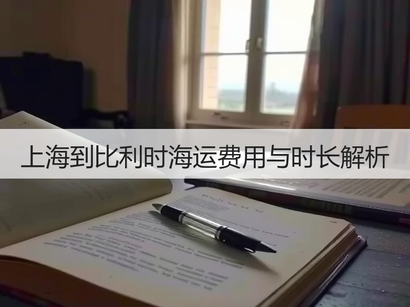 上海到比利时海运费用与时长解析 上海到比利时海运费用与时长解析