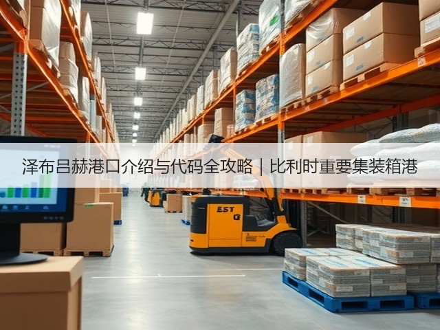 泽布吕赫港口介绍与代码全攻略｜比利时重要集装箱港(图2)