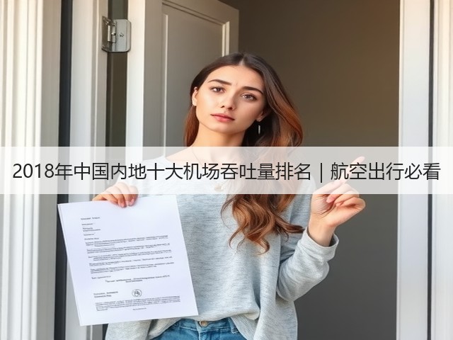 2018年中国内地十大机场吞吐量排名｜航空出行必看(图3)