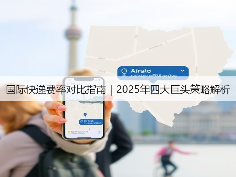 国际快递费率对比指南｜2025年四大巨头策略解析