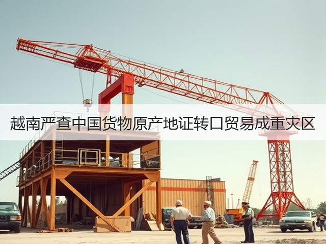 越南严查中国货物原产地证转口贸易成重灾区(图3) 越南严查中国货物原产地证转口贸易成重灾区(图3)
