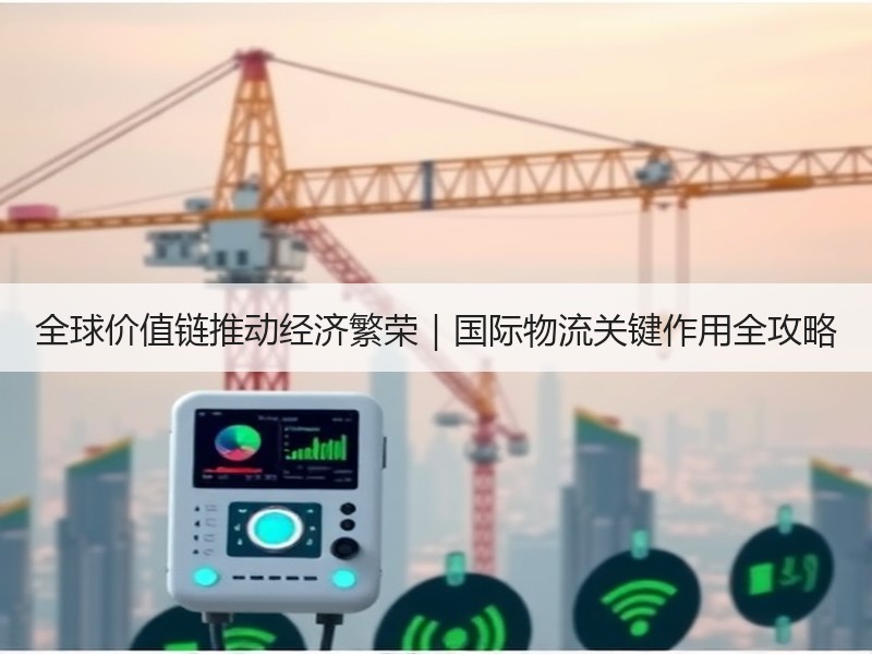 全球价值链推动经济繁荣｜国际物流关键作用全攻略