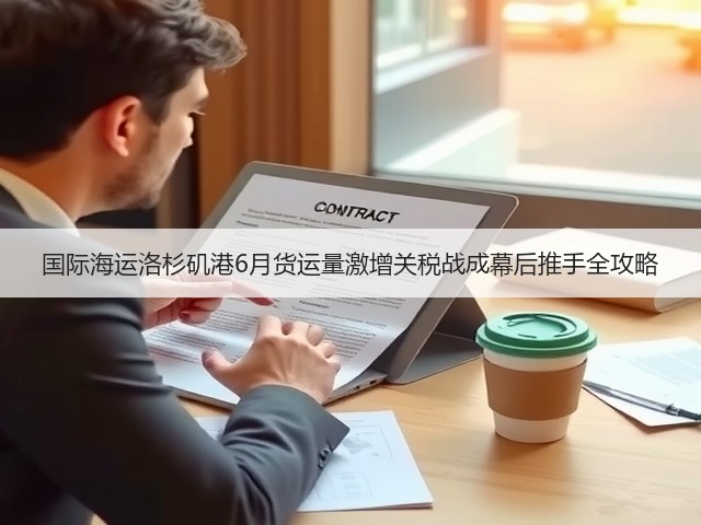 国际海运洛杉矶港6月货运量激增关税战成幕后推手全攻略(图2) 国际海运洛杉矶港6月货运量激增关税战成幕后推手全攻略(图2)