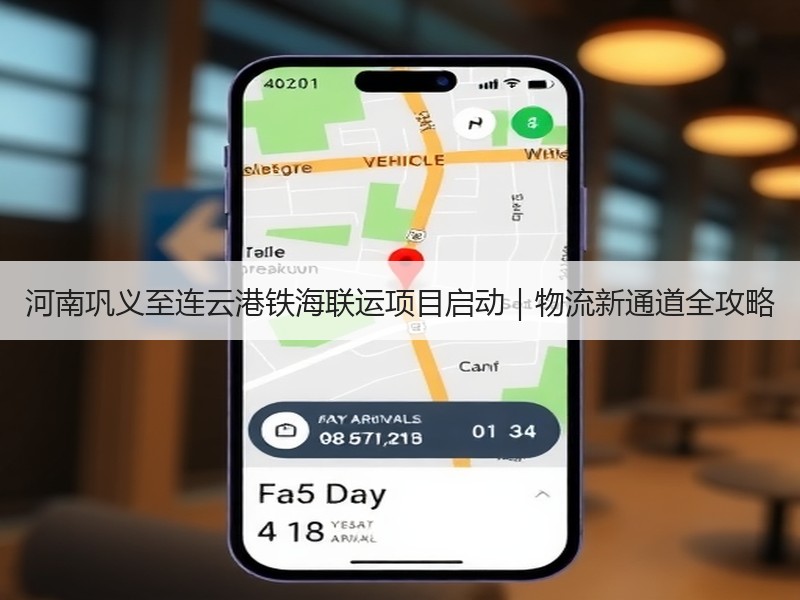 河南巩义至连云港铁海联运项目启动｜物流新通道全攻略