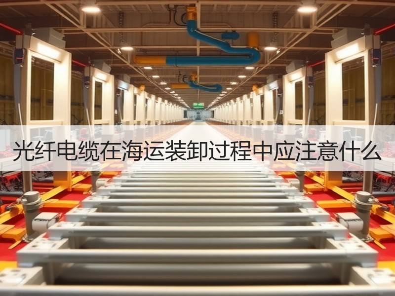 光纤电缆在海运装卸过程中应注意什么