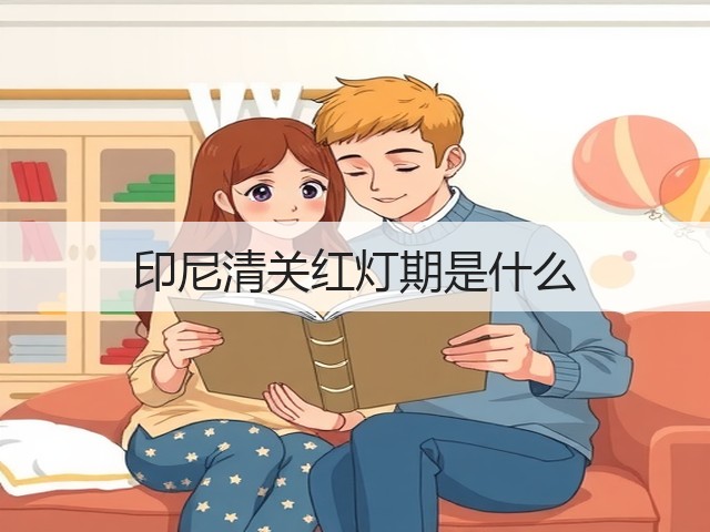 印尼清关红灯期是什么(图1)