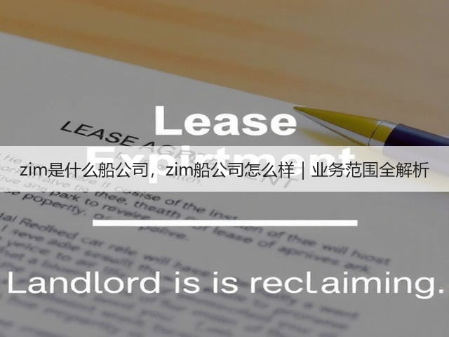 zim是什么船公司，zim船公司怎么样｜业务范围全解析(图3)
