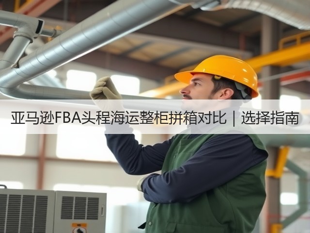 亚马逊FBA头程海运整柜拼箱对比｜选择指南(图3)