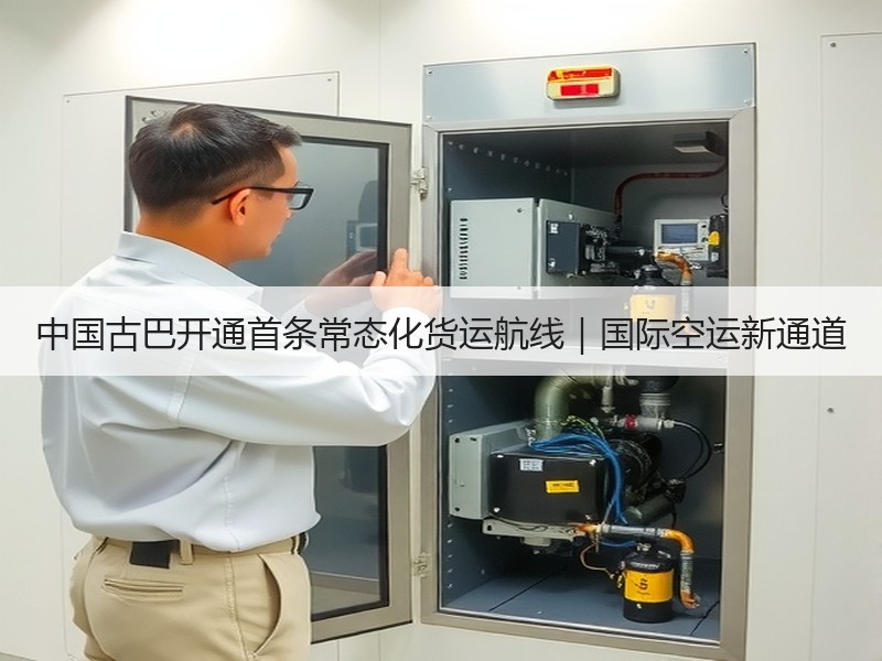 中国古巴开通首条常态化货运航线｜国际空运新通道