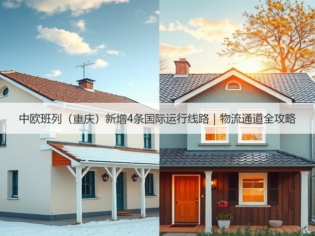 中欧班列（重庆）新增4条国际运行线路｜物流通道全攻略(图2)