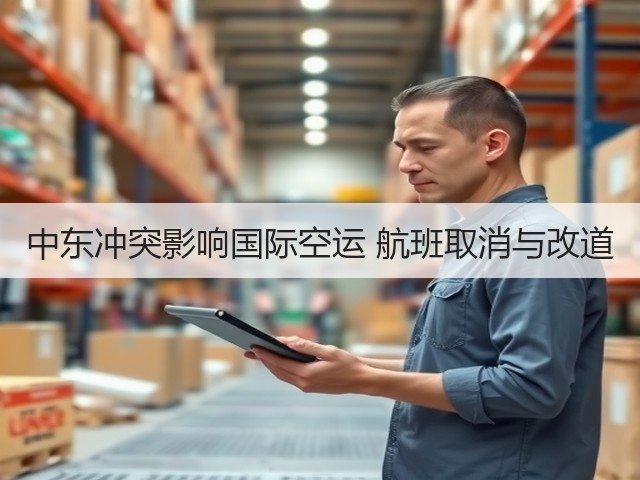 中东冲突影响国际空运 航班取消与改道(图1)