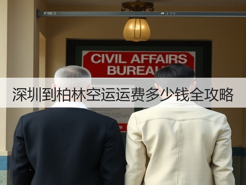 深圳到柏林空运运费多少钱全攻略