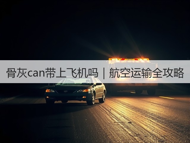 骨灰can带上飞机吗|航空运输全攻略(图2) 骨灰can带上飞机吗|航空运输全攻略(图2)
