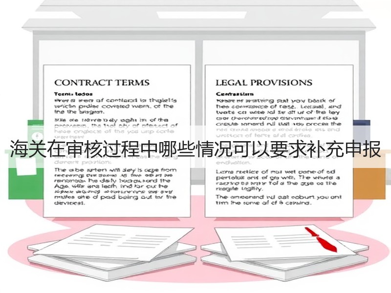 海关在审核过程中哪些情况可以要求补充申报