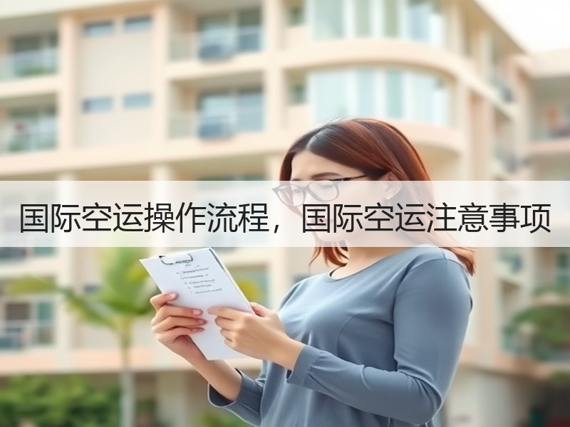 国际空运操作流程，国际空运注意事项