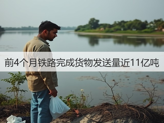 前4个月铁路完成货物发送量近11亿吨(图2) 前4个月铁路完成货物发送量近11亿吨(图2)