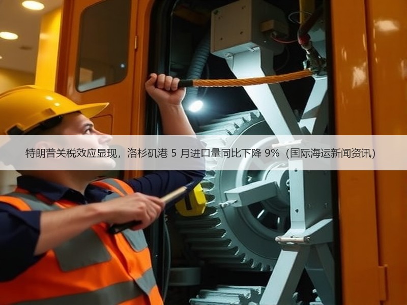 特朗普关税效应显现，洛杉矶港 5 月进口量同比下降 9%（国际海运新闻资讯）
