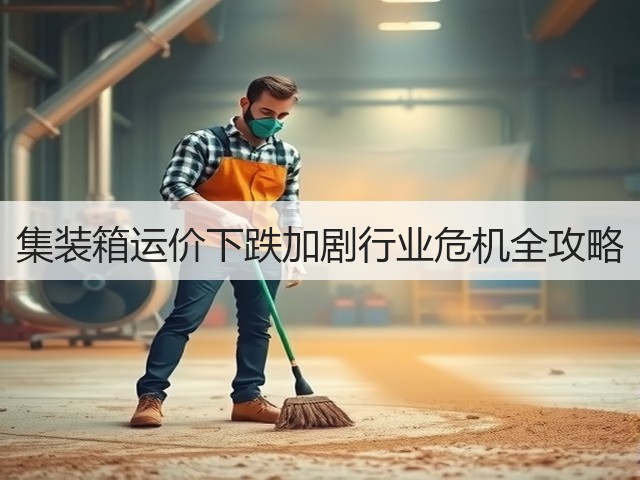 集装箱运价下跌加剧行业危机全攻略(图1)