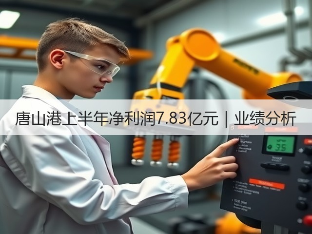 唐山港上半年净利润7.83亿元｜业绩分析(图3)