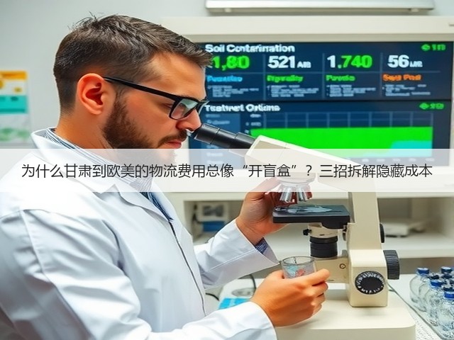 为什么甘肃到欧美的物流费用总像“开盲盒”?三招拆解隐藏成本(图2) 为什么甘肃到欧美的物流费用总像“开盲盒”?三招拆解隐藏成本(图2)