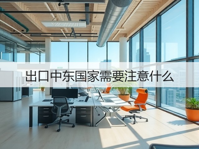 出口中东国家需要注意什么(图2)