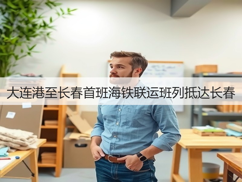 大连港至长春首班海铁联运班列抵达长春