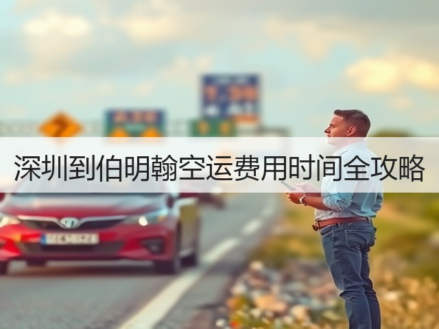 深圳到伯明翰空运费用时间全攻略(图1)