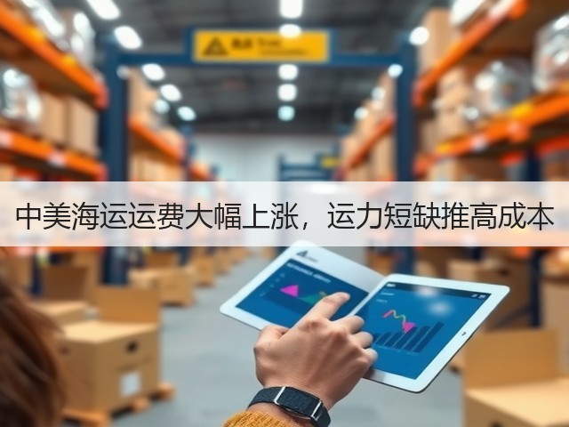 中美海运运费大幅上涨，运力短缺推高成本(图1)