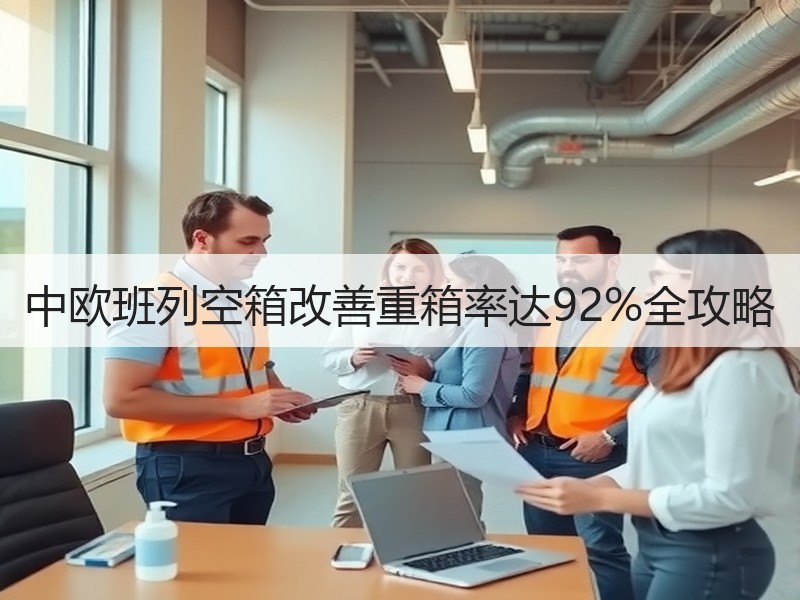 中欧班列空箱改善重箱率达92%全攻略