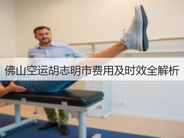 佛山空运胡志明市费用及时效全解析(图1)