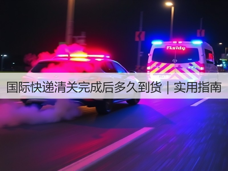 国际快递清关完成后多久到货｜实用指南