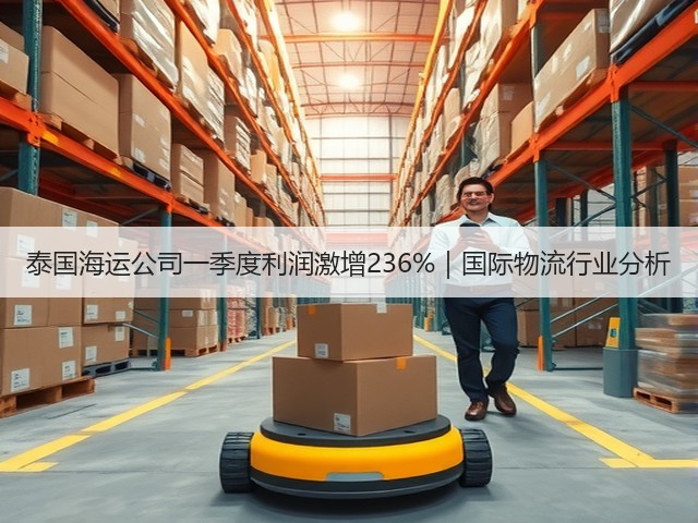 泰国海运公司一季度利润激增236%｜国际物流行业分析(图2)