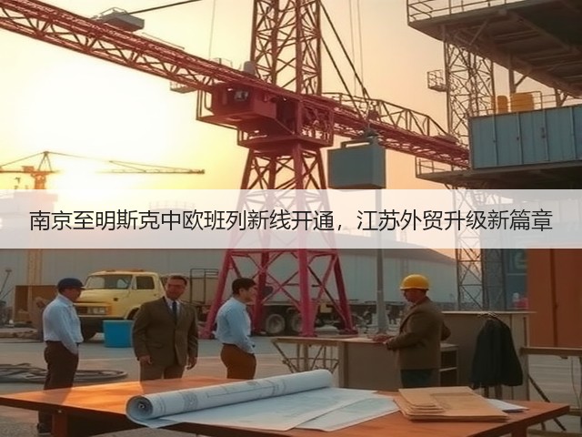 南京至明斯克中欧班列新线开通,江苏外贸升级新篇章(图1) 南京至明斯克中欧班列新线开通,江苏外贸升级新篇章(图1)