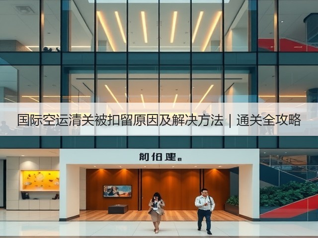 国际空运清关被扣留原因及解决方法｜通关全攻略(图2)