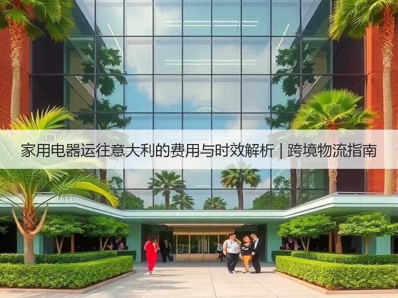 家用电器运往意大利的费用与时效解析 | 跨境物流指南