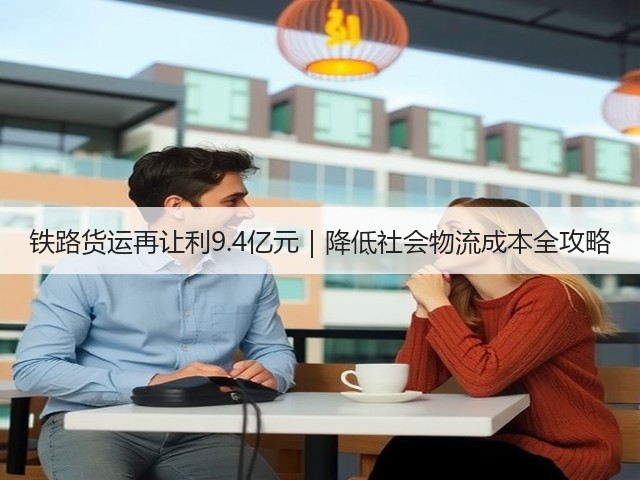 铁路货运再让利9.4亿元｜降低社会物流成本全攻略(图2)