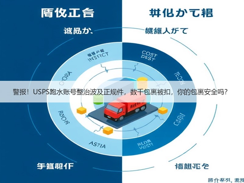 警报！USPS跑水账号整治波及正规件，数千包裹被扣，你的包裹安全吗？