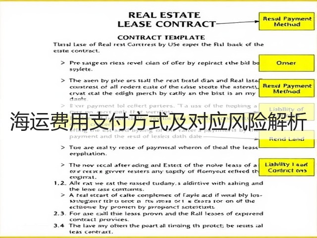 海运费用支付方式及对应风险解析(图3) 海运费用支付方式及对应风险解析(图3)