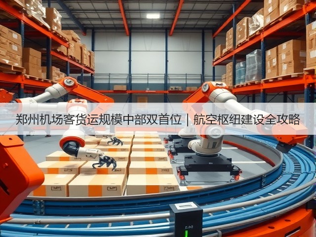 郑州机场客货运规模中部双首位｜航空枢纽建设全攻略(图1)