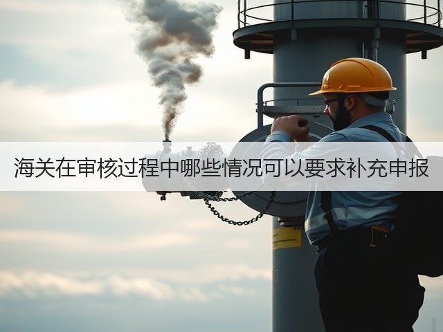 海关在审核过程中哪些情况可以要求补充申报(图1) 海关在审核过程中哪些情况可以要求补充申报(图1)