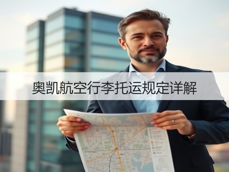 奥凯航空行李托运规定详解