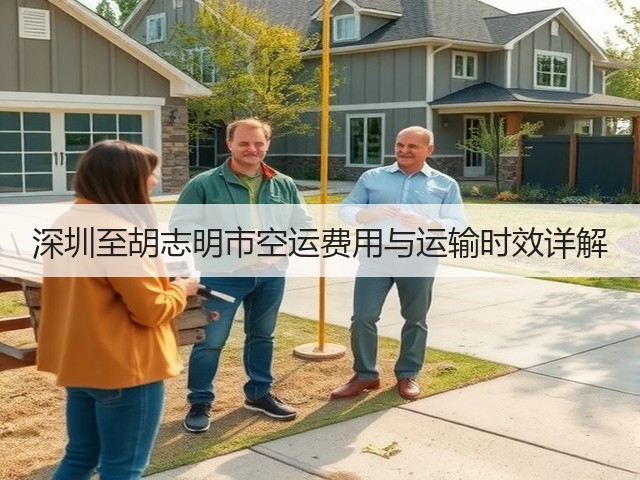 深圳至胡志明市空运费用与运输时效详解(图1)